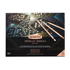 Sada pastelek Metallic Pencils, Derwent